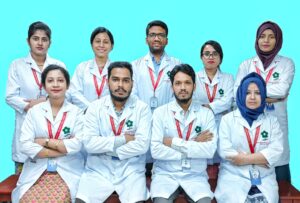 Read more about the article Rehabilitation team of Firoza Bari Disabled Children Hospital.